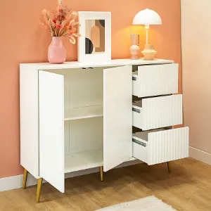 Obrazek Komoda 2D3S Barcelona biała