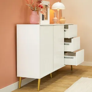 Obrazek Komoda 2D3S Barcelona biała