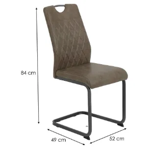 Obrazek Krzesło Lauren – Ka 16 Antracyt