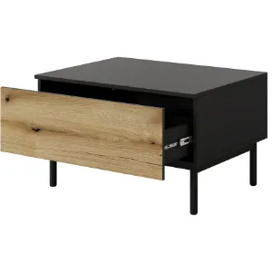 Obrazek Stolik Kawowy Lang G1S czarny/dąb evoke