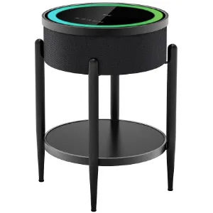 Obrazek Stolik z Głośnikiem Boni czarny