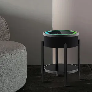 Obrazek Stolik z Głośnikiem Boni czarny