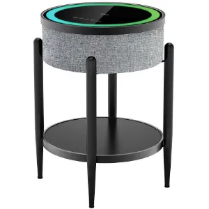 Obrazek Stolik z Głośnikiem Boni szary