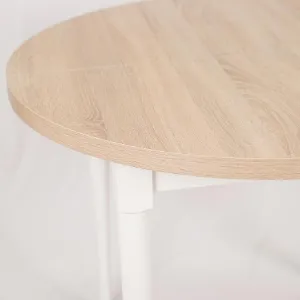 Obrazek Stół Odys ST-35 100x100+35 sonoma/biały