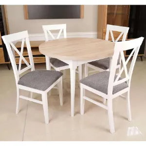 Obrazek Stół Odys ST-35 100x100+35 sonoma/biały