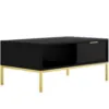 Obrazek Stolik 100 Austin Czarny/Złoty