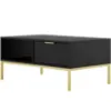 Obrazek Stolik 100 Austin Czarny/Złoty