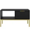 Obrazek Stolik 80 Austin Czarny/Złoty