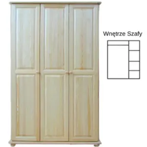 Obrazek Szafa 42A sosna