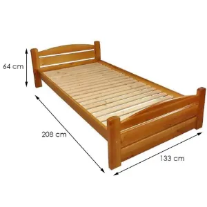 Obrazek Łóżko T Torsten 120 kol. dąb