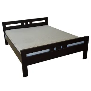 Obrazek Łóżko Prezydent 180x200 olcha kolor wenge