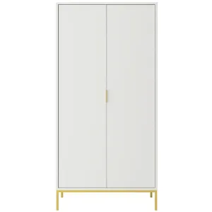 Obrazek Szafa Austin Biały/Złoty