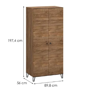 Obrazek Szafa 2D Weil F burgund oak