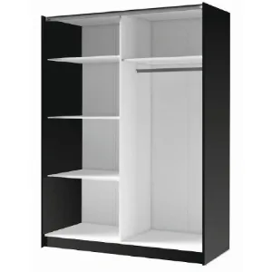 Obrazek Szafa Daster III 12 czarny/dąb