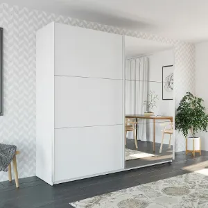 Obrazek Szafa Vigo 225 biały / lustro