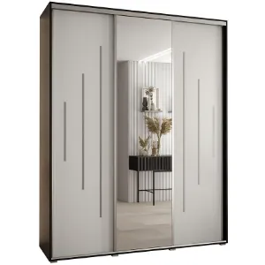 Obrazek Szafa 45 Canaris 13 200 czarny/biały/silver