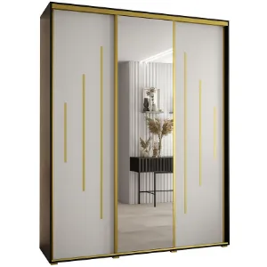 Obrazek Szafa 45 Canaris 13 200 czarny/biały/gold