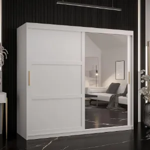 Obrazek Szafa Amiro 2 200 biały/biały