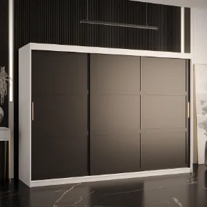 Obrazek Szafa Amiro 1 250 biały/czarny