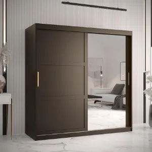 Obrazek Szafa Amiro 2 180 czarny/czarny