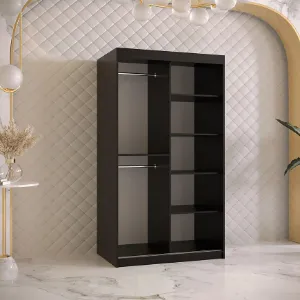 Obrazek Szafa Amiro 1 100 czarny/biały