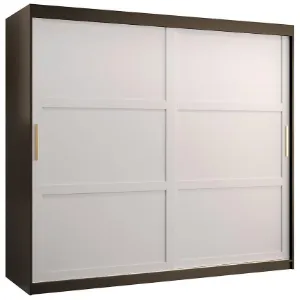 Obrazek Szafa Amiro 1 200 czarny/biały