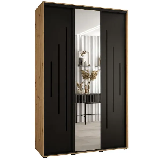 Obrazek Szafa 45 Canaris 13 180 artisan/czarny/czarny