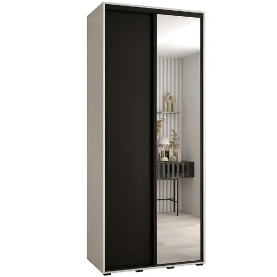 Obrazek Szafa 45 Canaris 3 100 biały/czarny/czarny