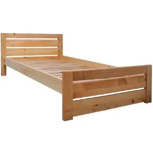 Obrazek Łóżko Oliwia 140 drewno olcha naturalna