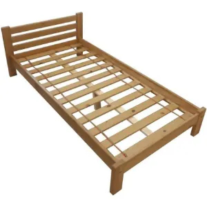 Obrazek Łóżko Ewa 140 drewno olcha naturalna