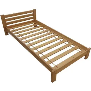 Obrazek Łóżko Ewa 90 drewno olcha kol. olcha