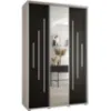 Obrazek Szafa 45 Canaris 13 170 biały/czarny/silver