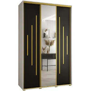 Obrazek Szafa 45 Canaris 13 170 biały/czarny/gold