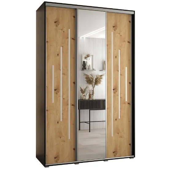 Obrazek Szafa 45 Canaris 13 160 czarny/artisan/silver