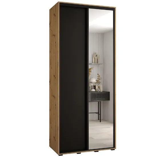 Obrazek Szafa 45 Canaris 3 110 artisan/czarny/czarny