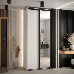 Obrazek Szafa 45 Canaris 3 110 biały/czarny