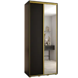 Obrazek Szafa 45 Canaris 3 110 czarny/gold