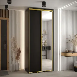 Obrazek Szafa 45 Canaris 3 110 czarny/gold