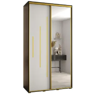 Obrazek Szafa 45 Canaris 13 130 czarny/biały/gold