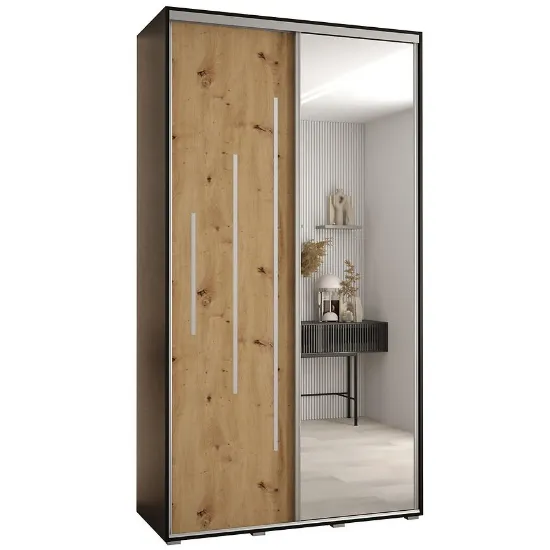 Obrazek Szafa 45 Canaris 13 130 czarny/artisan/silver