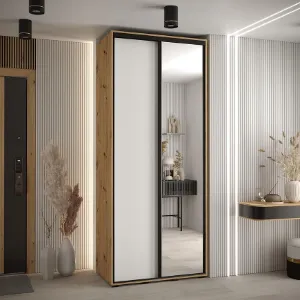 Obrazek Szafa 45 Canaris 3 120 artisan/biały/czarny