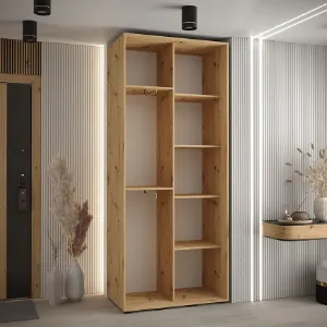 Obrazek Szafa 45 Canaris 3 120 artisan/biały/silver