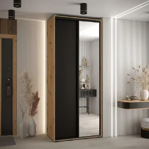 Obrazek Szafa 45 Canaris 3 120 artisan/czarny/czarny