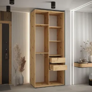 Obrazek Szafa 45 Canaris 3 120 artisan/czarny/silver