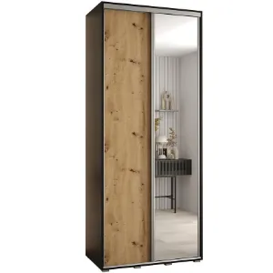 Obrazek Szafa 45 Canaris 3 120 czarny/artisan/silver