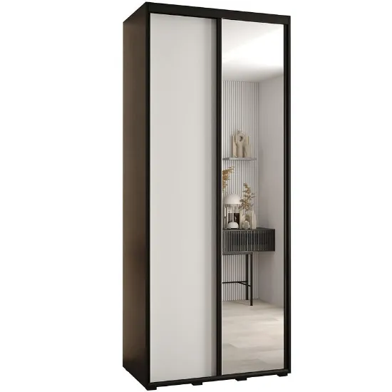 Obrazek Szafa 45 Canaris 3 120 czarny/biały/czarny