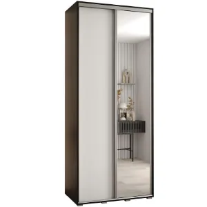 Obrazek Szafa 45 Canaris 3 120 czarny/biały/silver