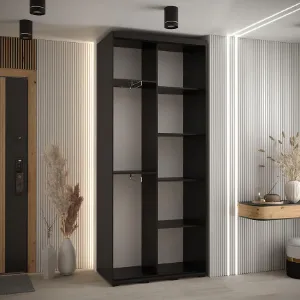 Obrazek Szafa 45 Canaris 3 120 czarny/czarny