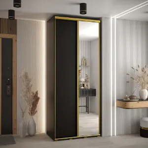 Obrazek Szafa 45 Canaris 3 120 czarny/gold