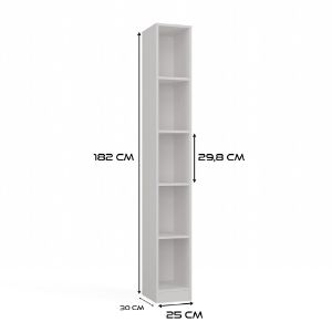 Obrazek Regał Basic 25 biały
